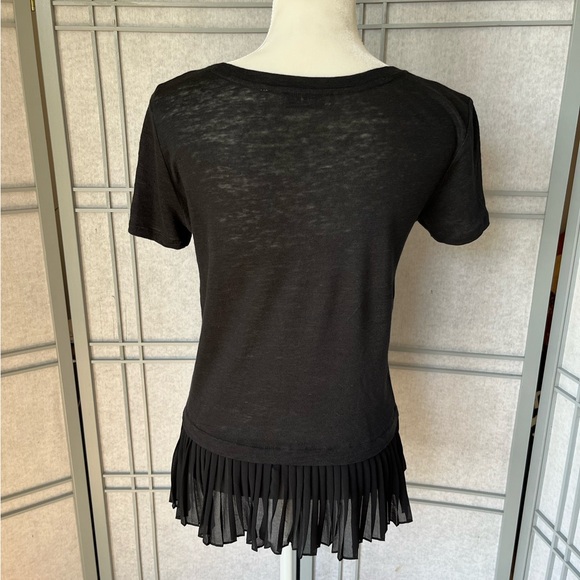 Sandro Linen Top Small Fr 1 - Picture 2 of 8